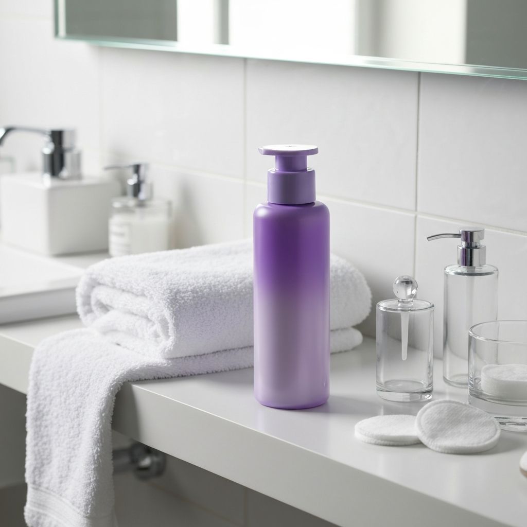Mleczko oczyszczające fioletowe